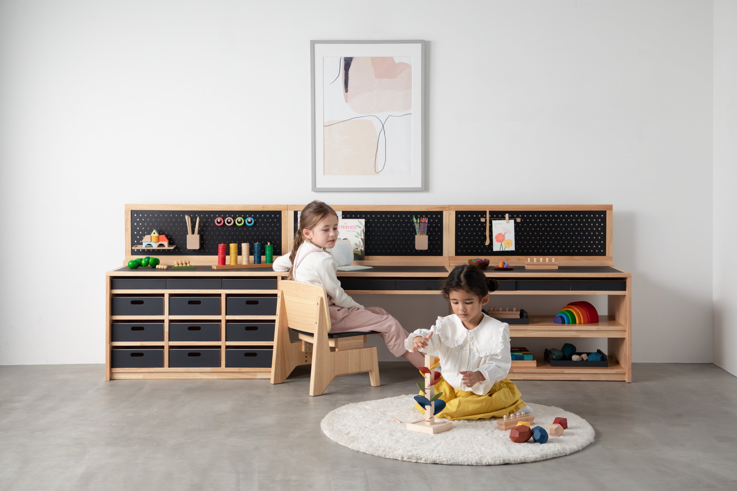 チェスト　子供用　モンテッソーリ TRIO SET TYPE B – MINORINO公式オンラインストア